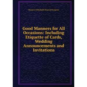   , including etiquette of cards, wedding announcements and invitations