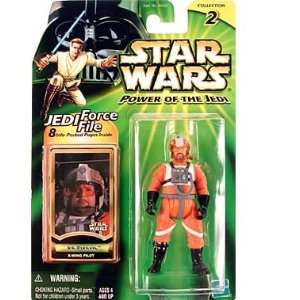   Power of the Jedi Jek Porkins X Wing Pilot Action Figure: Toys & Games