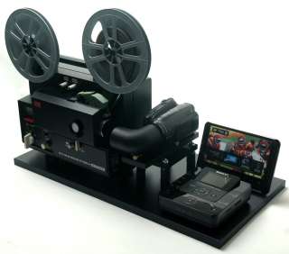 ELMO Super 8 Sound Movie Projector, Telecine Video Transfer Built In 