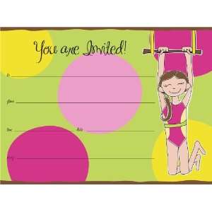 Gymcredible Fill In Party Invitations Toys & Games