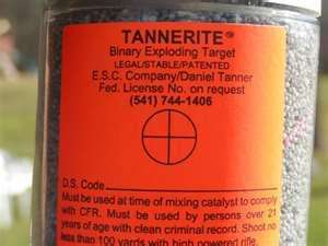 Tannerite 1/2 LB Binary Exploding Target US Safe/Legal Complies With 