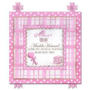  Its A Girl Announcement Name Plaque Baby Pink