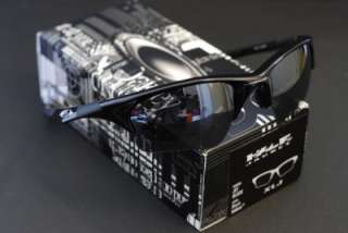 NEW Oakley Half Jacket XLJ Sunglasses Jet Black w Black Iridium Lens 