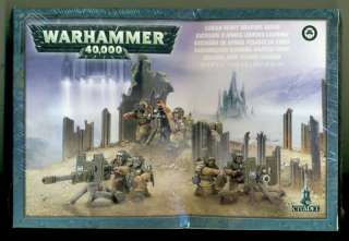 Warhammer 40K Cadian Heavy Weapons Squad New and Sealed  