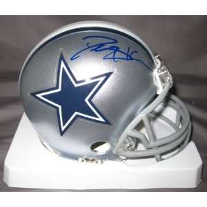  Deion Sanders Dallas Cowboys NFL Hand Signed Mini Football 