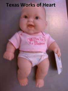 BERENGUER Lots Love 8 Caucasian Baby   ONE DOLL Sweet with T Shirt 