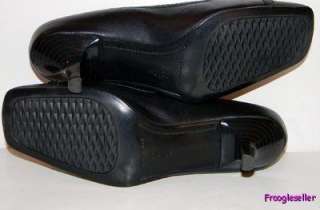 A2 by Aerosoles womens Two Suit heels pumps shoes 10 M black leather 