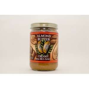 Trader Joes Almond Butter Creamy With Sea Salt:  Grocery 
