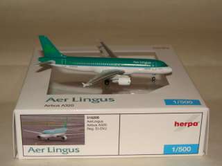 518208 Herpa Wings 1500 Aer Lingus A320 EI DVJ **Sold out**  