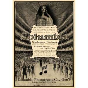   Opera Theater Alice Nielsen   Original Print Ad: Home & Kitchen