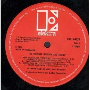    ORIGINAL LP (VINYL) UK ELEKTRA 1969 DELANEY AND BONNIE Music