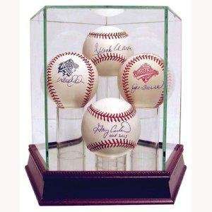   Glass Deluxe Display Case   Glass Baseball Display Cases: Sports
