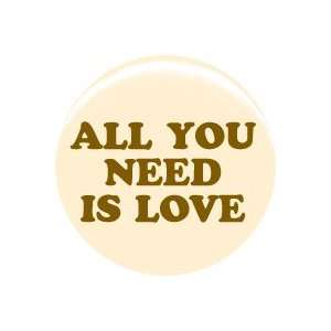  1 Beatles All You Need is Love Button/Pin: Everything 