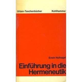  German   Hermeneutics. Books