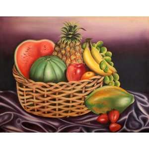   Basket   Oil on Canvas   Artist Dinesh Kumawat