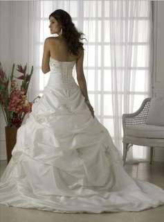 Bianco Satin Bridal Dress Wedding Gown Abiti da Sposa  