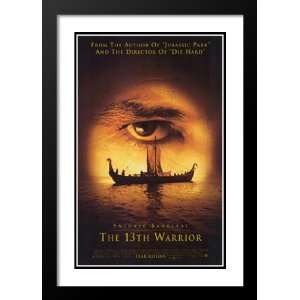 The 13th Warrior 20x26 Framed and Double Matted Movie Poster   Style A