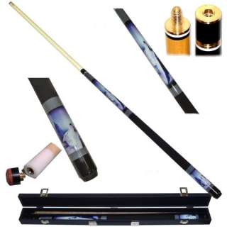 HOWLING WOLF 20 ounce Pool Cue Stick w/Case, Billiards  