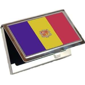  Andorra Flag Business Card Holder: Office Products