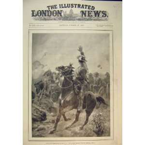 War Horse Battery Engaged Outsied Pretoria 1900 Print