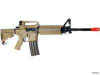 SRC TAN M4 M16 M16A4 Carbine Assault Rifle AEG Electric Gun Battery 