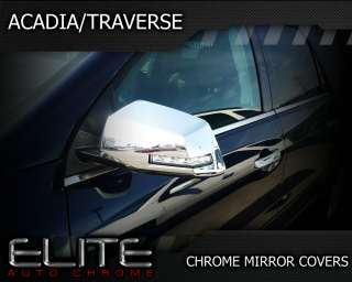 GMC Acadia/Traverse Chrome Mirror Covers 2007 2012  