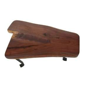   Edge Slab Black Walnut Wood Coffee Table / Bench
