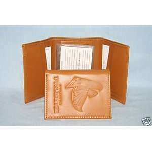    ATLANTA FALCONS Leather TriFold Wallet NEW! bb: Everything Else