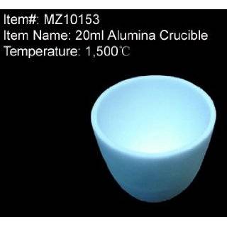 20mL ECOLIFE High Form Alumina Ceramic Cylinder Crucible MAX. 1750 oC 