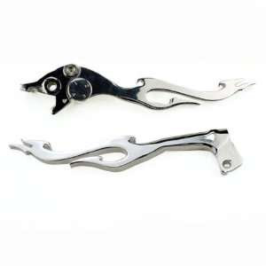 Durable Silver Aluminum Alloy Motorcycle Brake Clutch Lever for Suzuki 