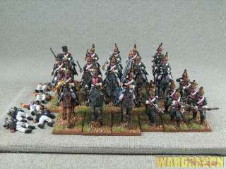 28mm Napoleonic WDS painted French Dragoons 1812 1815 a86  
