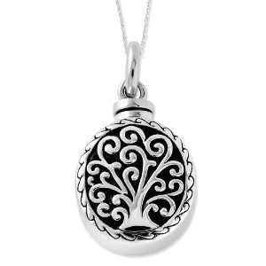   Sterling Silver Ash Holder Sentimental Expressions Necklace Jewelry