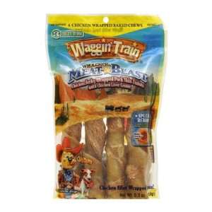  Waggin Train Meat Blast   Chicken Filet Wrapped Dog 