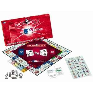  MLB My Major League Baseball Edition Monopoly Game: Toys 