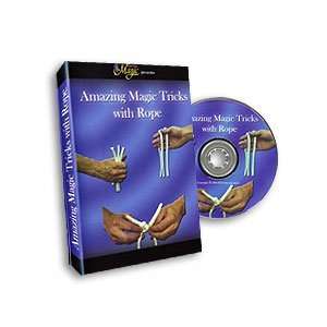  Magic DVD: Amazing Magic Tricks with Rope: Toys & Games
