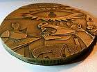 PABLO PICASSO ART un signed limited edition medallion solid bronze 