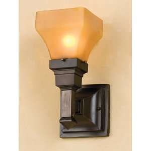  5W Amber Bungalow Wall Sconce
