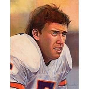John Elway Denver Broncos Large Giclee:  Sports & Outdoors
