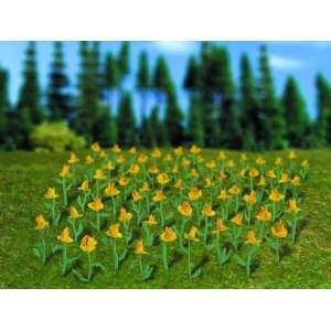  Vollmer HO Scale Yellow Daffodils 120 Pieces (5123) Toys 