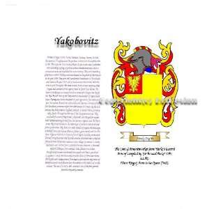   Family Crest on Fine Paper and Family History (IN Stock) Home