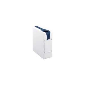 Wise Right Square Arm Rest   White/Blue/Charcoal   22 1/2H X 9W X 