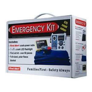 Emergency Crank Radio + Safety Kit SEK 100: Home & Kitchen
