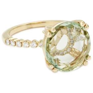  Suzanne Kalan Vitrine Green Amethyst Ring, Size 6 