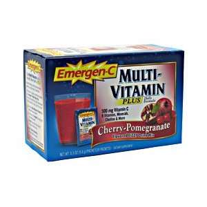 Emergen C Multi Vitamin Plus Daily Formula   Cherry Pomegranate   30 