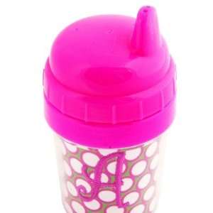  Monogrammed Designer Acrylic Sippy Cup Baby