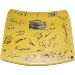   Chicago Bears Team Signed Actual Soldier Field Seatback: Sports