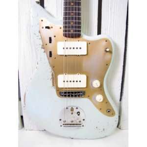   Relic Jazzmaster Electric Guitar Faded Sonic Blue Musical Instruments