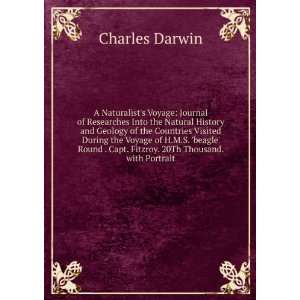   . Capt. Fitzroy. 20Th Thousand. with Portrait Charles Darwin Books