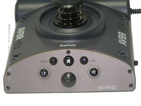 Saitek PS40 / PS40U AV8R 03 Aviator Flight Stick Joystick USB for PS2 