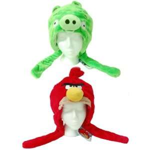 Angry Birds Plush Hat Set Of 2 Toys & Games
